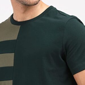 AELOMART Men’s T Shirt-(Amt250105-P_Green)