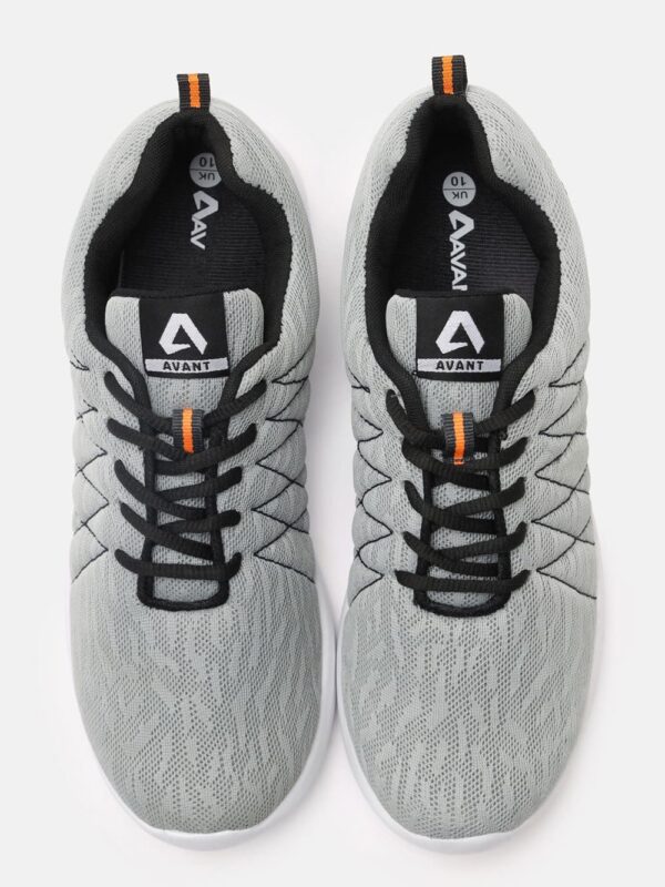Avant Men's Ultra Light Running and Training Shoes - Grey - Image 3