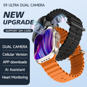 S9 Ultra Pro 5G Smart watch With Dual Camera 4/64GB
