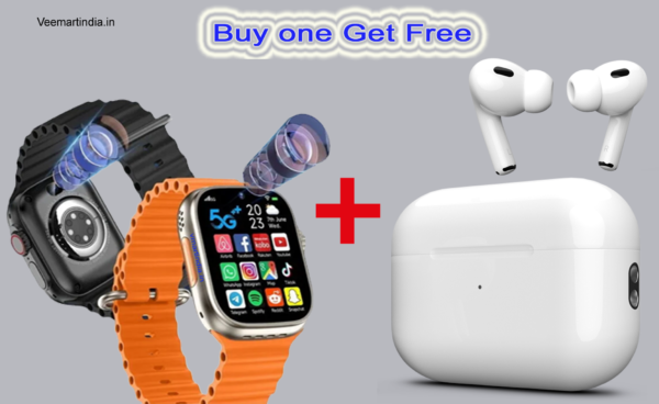 Combo S9 Ultra 5g watch and AirPods pro 2 - Image 4