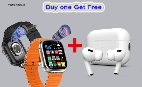 Combo S9 Ultra 5g watch and AirPods pro 2 - Image 3