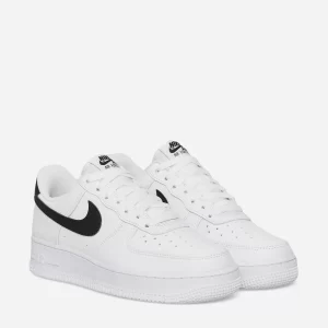 Nike White & Black Air Force Sneakers