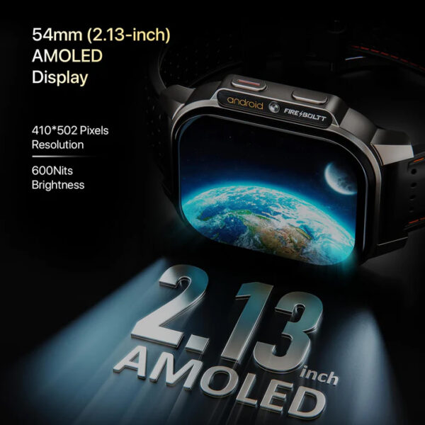 Fire-Boltt 4G Smartwatch | All-in-One Android | Fitness + Play Store + Stylish Look - Image 4