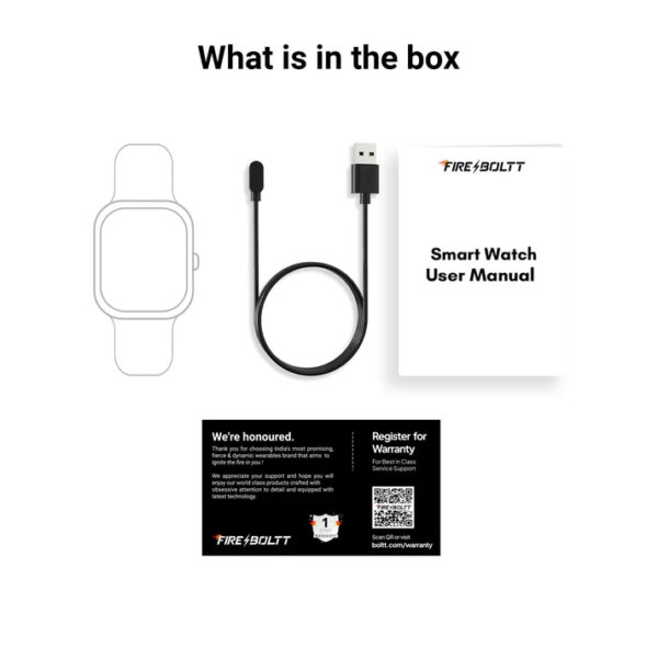 Fire-Boltt 4G Smartwatch | All-in-One Android | Fitness + Play Store + Stylish Look - Image 7