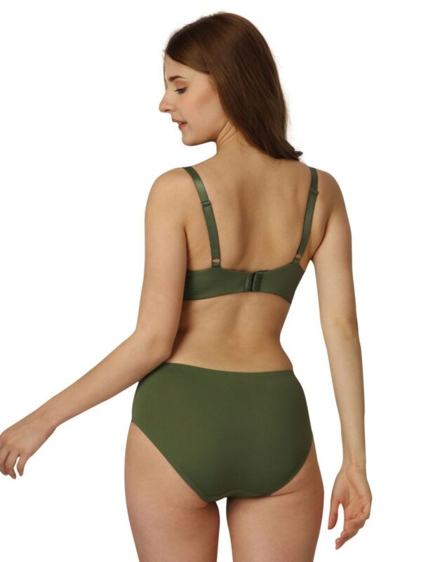 Medium Coverage Padded Wired Bra with mid Panty (set of 2) - Image 10